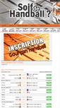 Mobile Screenshot of courconhandball.fr